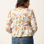 LONG PUFF SLEEVE TOP