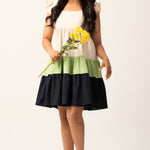 FRILL DETAILED BUSTIER MINI DRESS