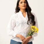 CUTLON LONG SLEEVE TOP