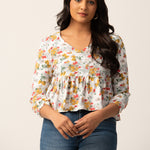 LONG PUFF SLEEVE TOP