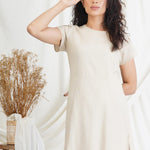 LINEN SHORT DRESS