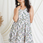 FRONT PLEATED DRESS