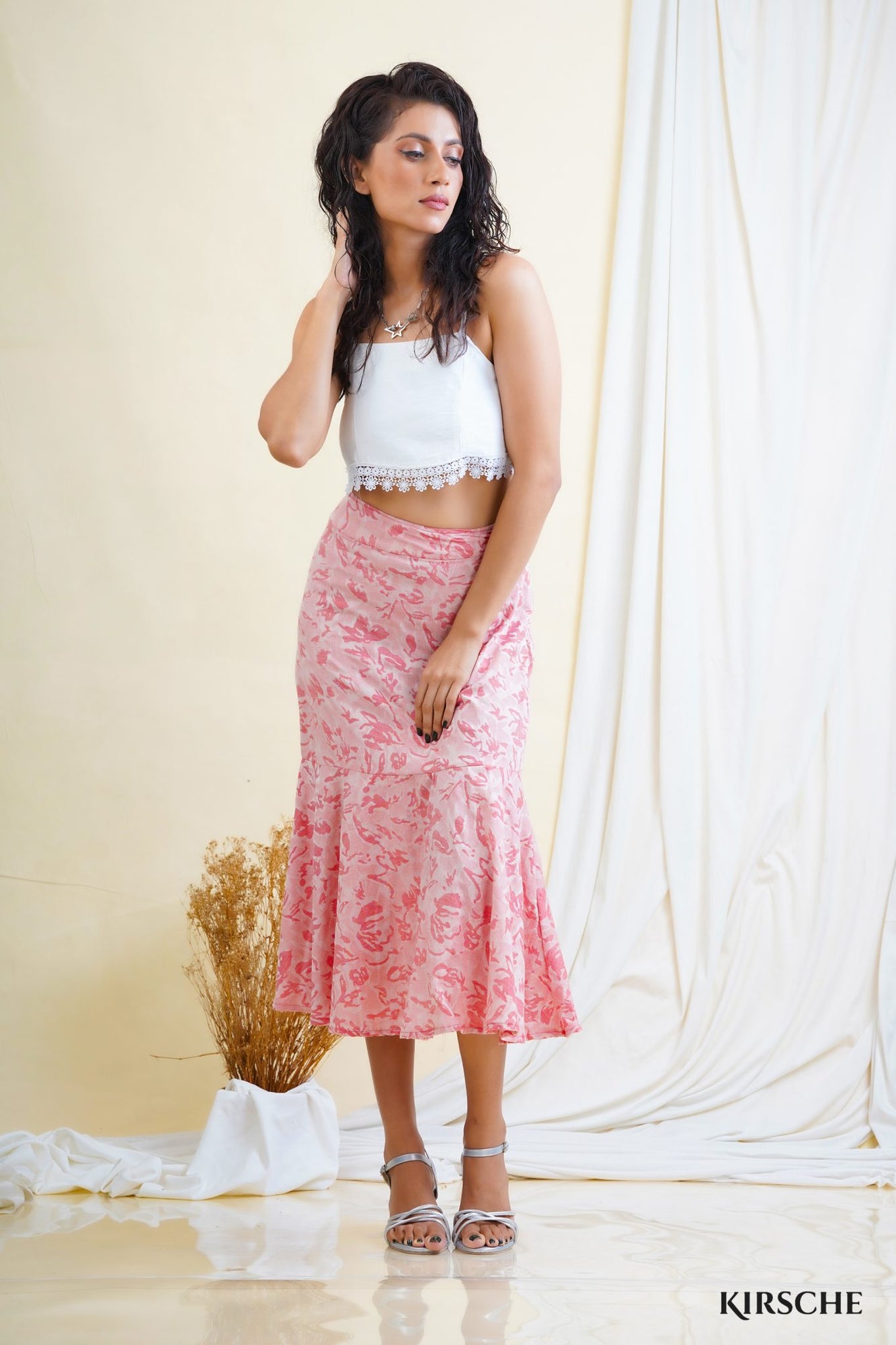 PRINTED MERMAID SKIRT