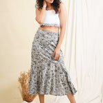 PRINTED MERMAID SKIRT