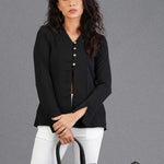 BLAZER TOP BLACK