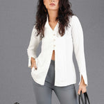 BLAZER TOP BLACK