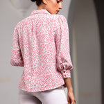 ANIMAL PRINTED BLOUSE