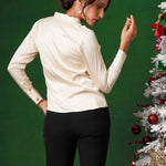 SHOULDER PLEAT TOP