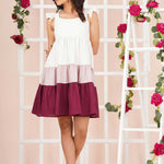 FRILL DETAILED BUSTIER MINI DRESS