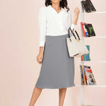 MID LENGTH SKIRT