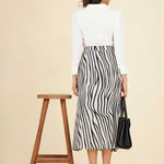 PRINTED SKIRT