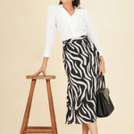 PRINTED SKIRT