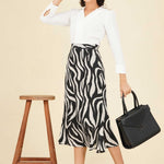 PRINTED SKIRT