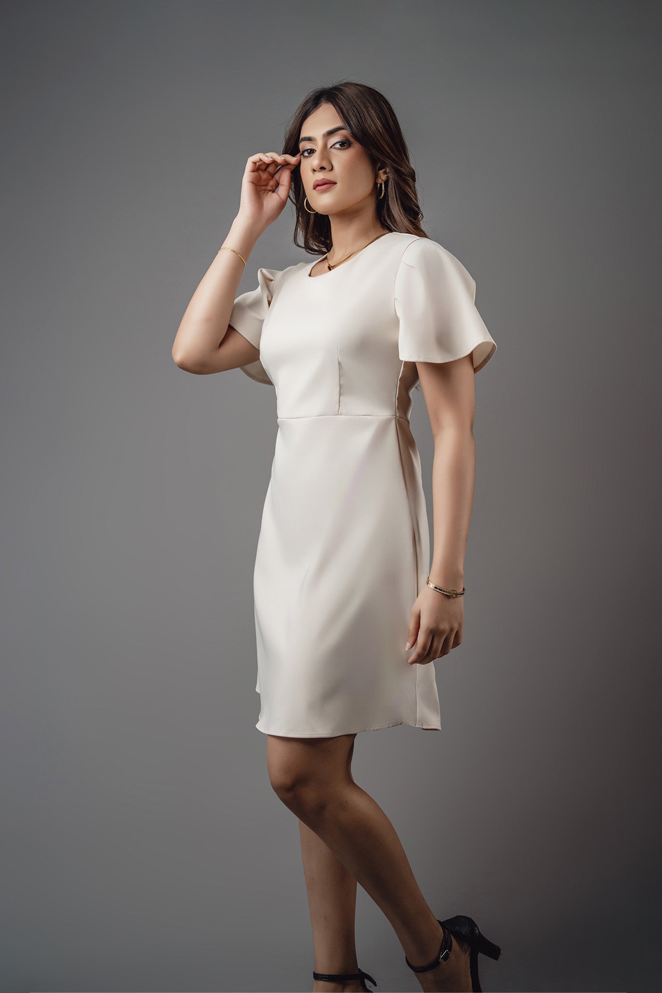 Baloon Sleeve Midi Dress | Kirsche | Dress to Dominate Baloon Sleeve Midi Dress | Kirsche | Dress to Dominate