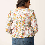 T124 l Long Puff Sleeve Top - Image 5