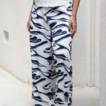 P208 l Printed Wide Leg Pant - Image 10