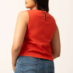 T146 l Linen Lace Top - Image 2