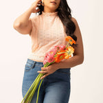 T134 l Lace Cutlon Top - Image 1