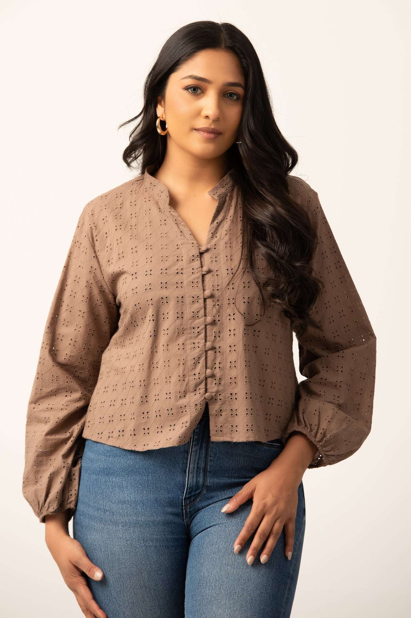 T161 l Jade Cutlon Top