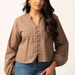 T161 l Jade Cutlon Top - Image 6