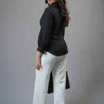 Front EMB Linen Shirt - Image 9