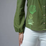 T200 l Leo Printed Shirt Top - Image 5