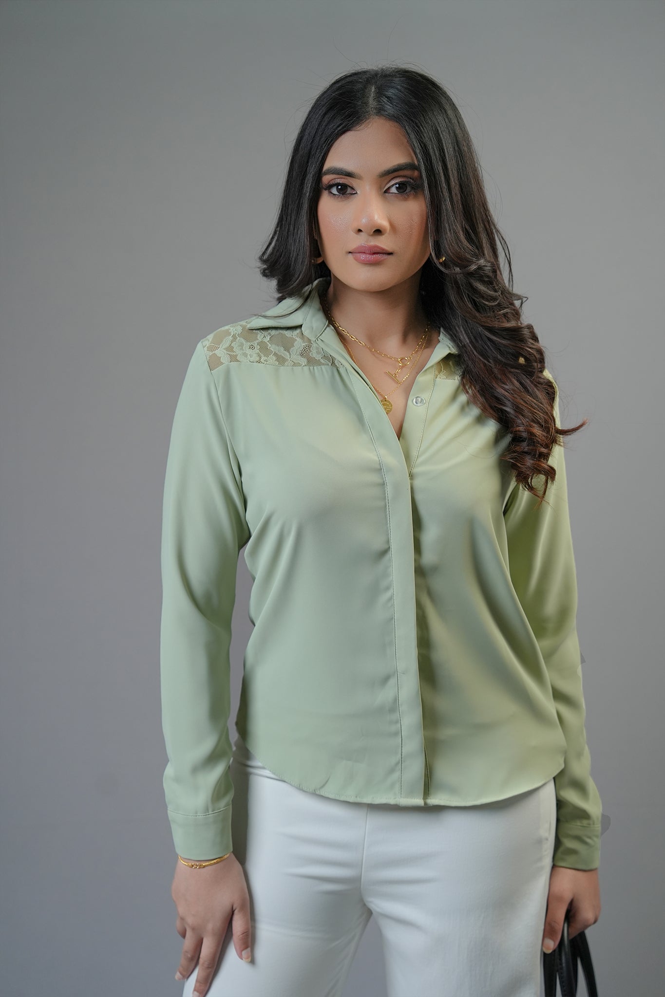 S164 | Stella Lace Shirt