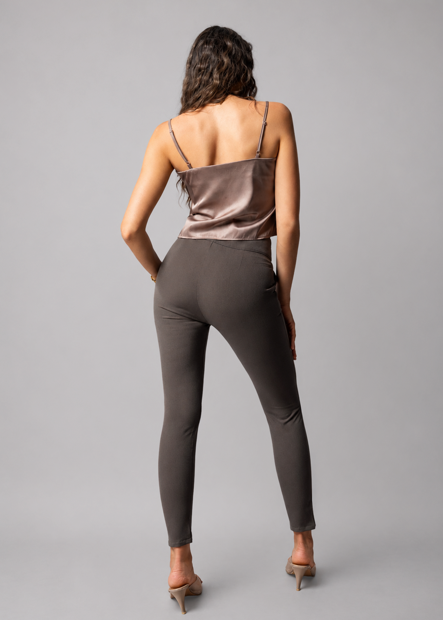 T264 | Strap Cowl Top