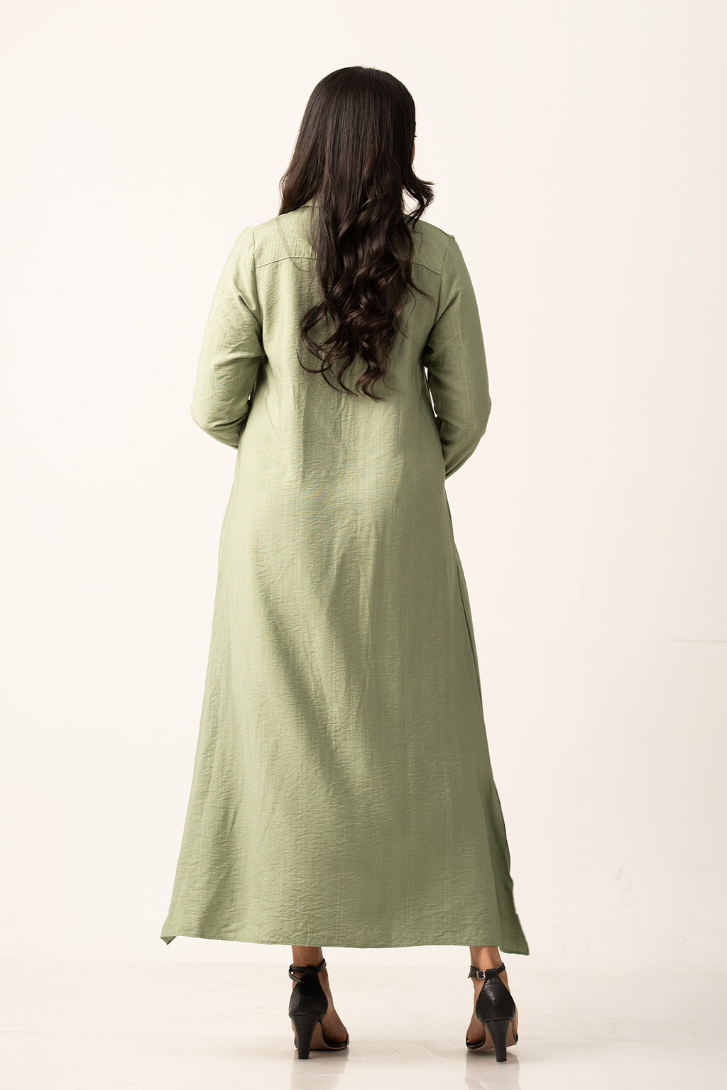 D133 | Shirt Maxi Dress