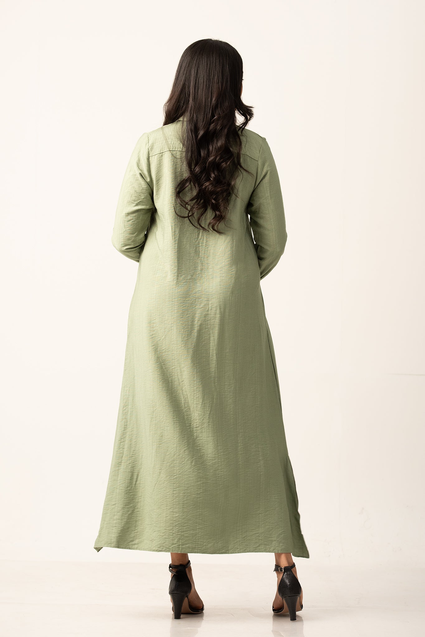 D133 | Shirt Maxi Dress