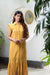 FRILL CAP SLEEVE DETAILED MAXI DRESS