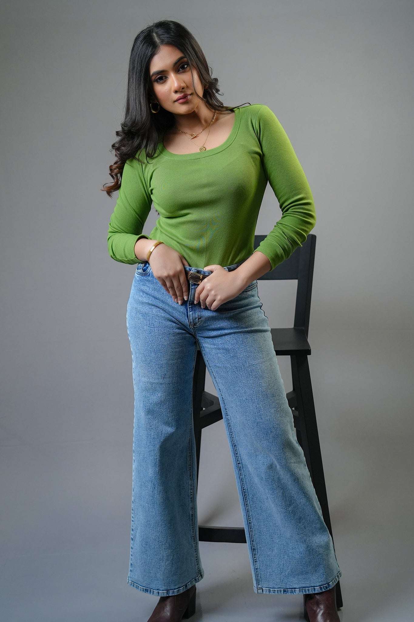 T168 l LS Rib T-Shirt