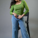 T168 l LS Rib T-Shirt - Image 6