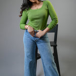 Long Sleeve Rib Tee - Image 5