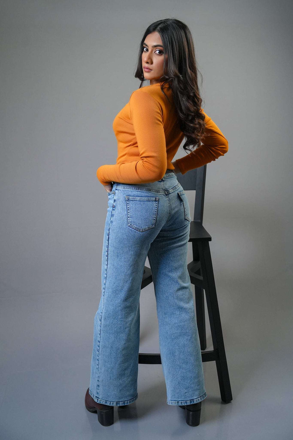 T168 l LS Rib T-Shirt