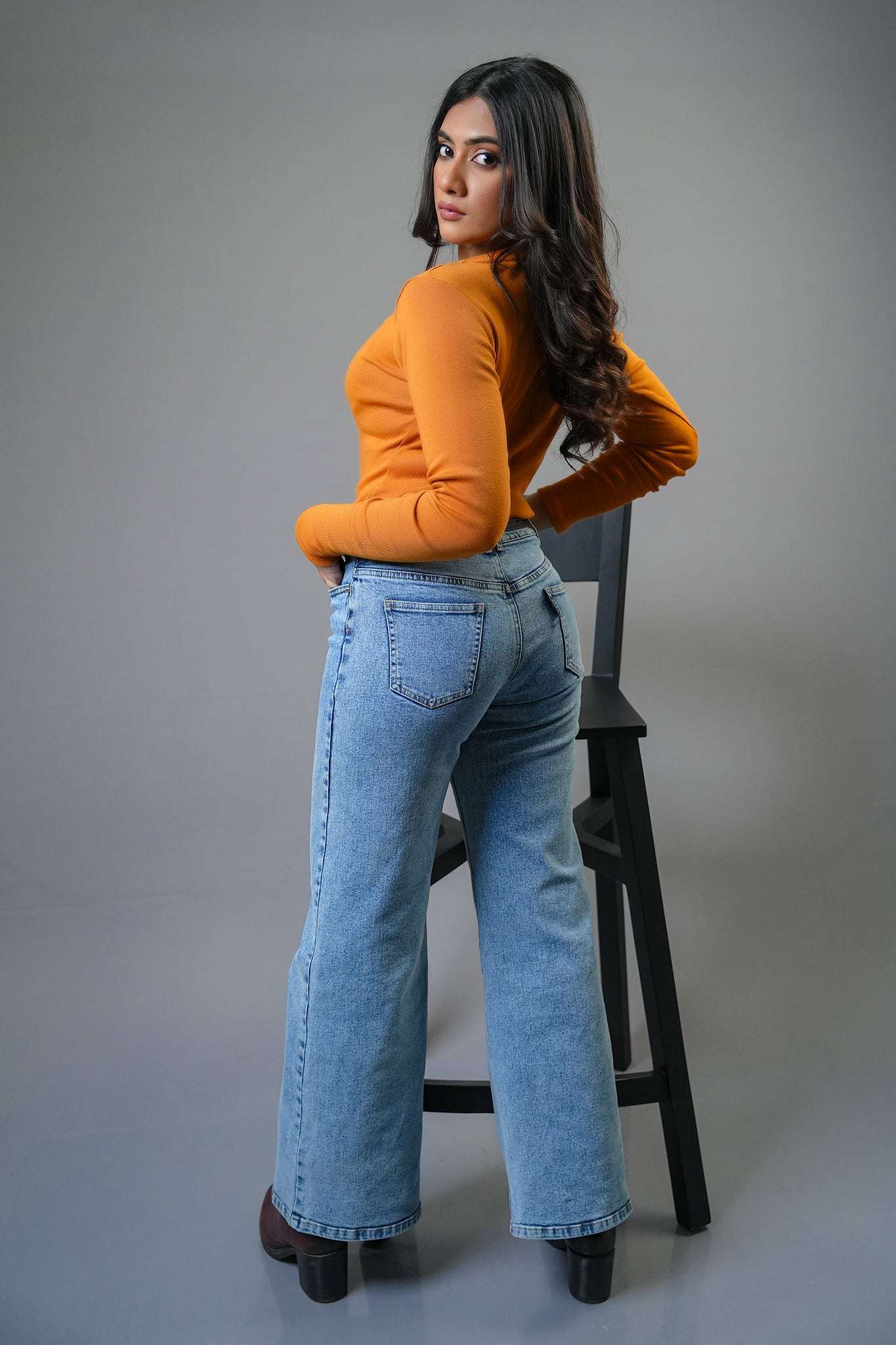 T168 l LS Rib T-Shirt