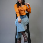 Long Sleeve Rib Tee - Image 7
