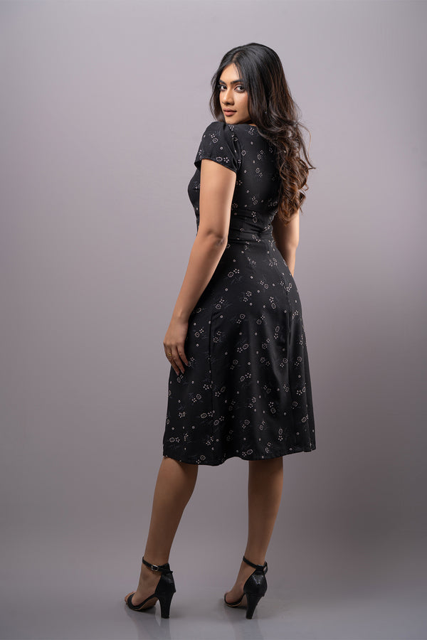 Kimona Midi Dress