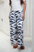 PRINTED WIDE LEG PANT