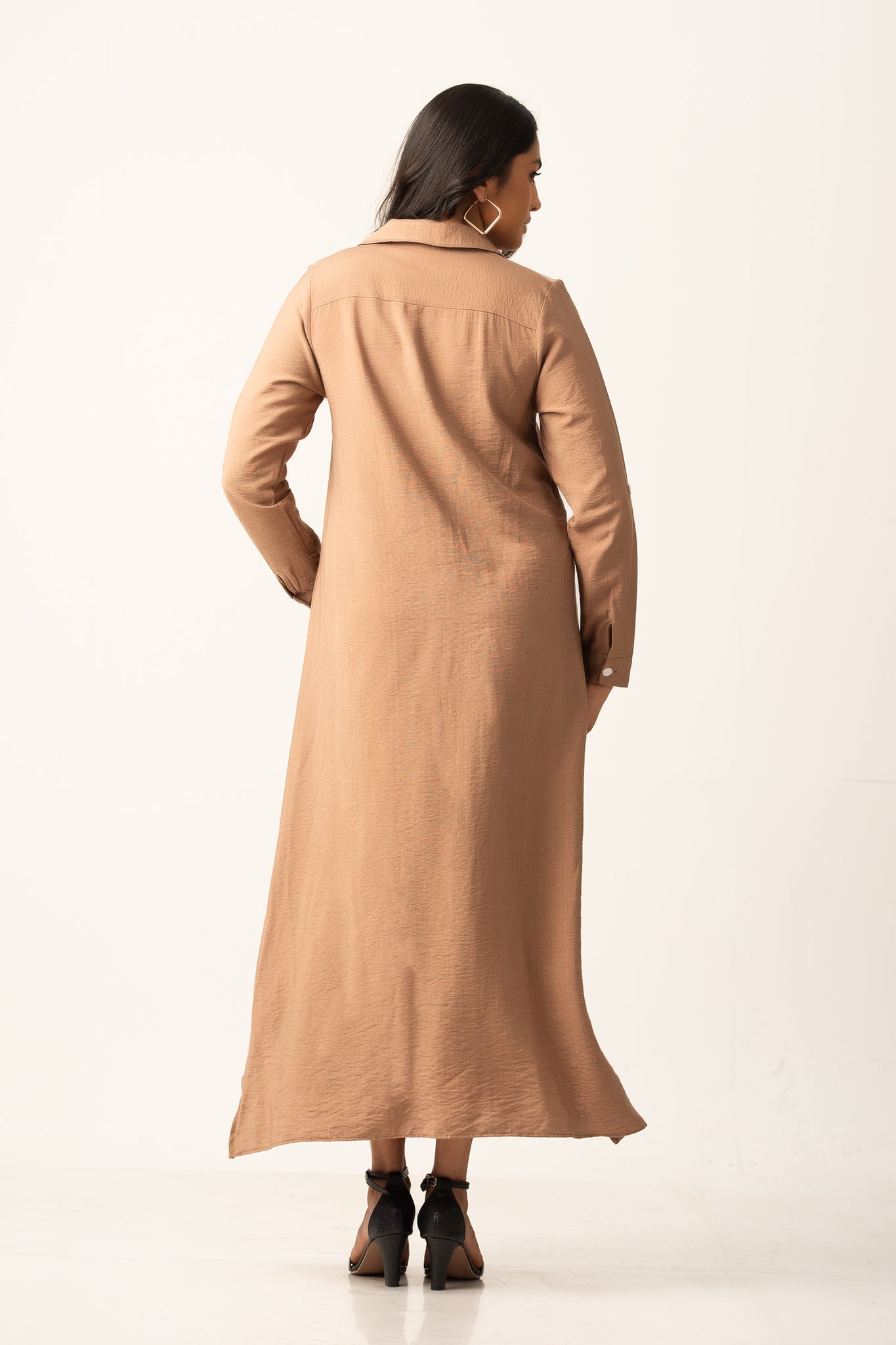 D133 | Shirt Maxi Dress