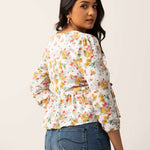 T124 l Long Puff Sleeve Top - Image 6