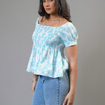 Selena Smock Top - Image 1