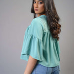 T135 l Flora Lace Top - Image 3