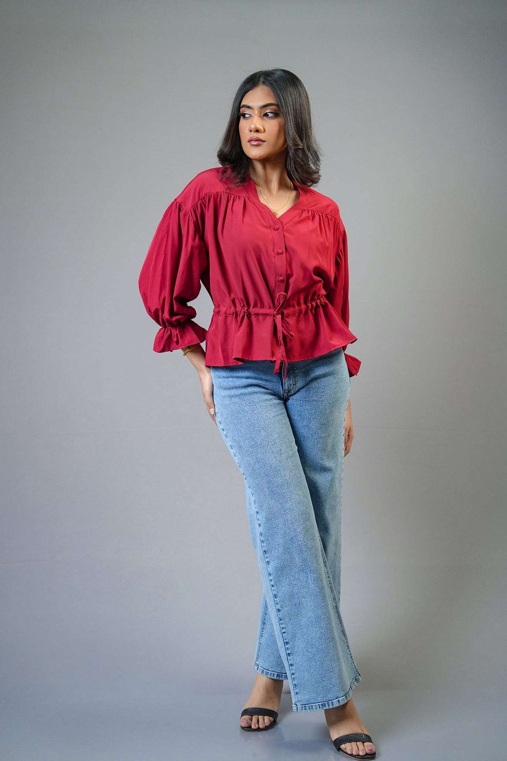 T185 l Elsa Shirt Top
