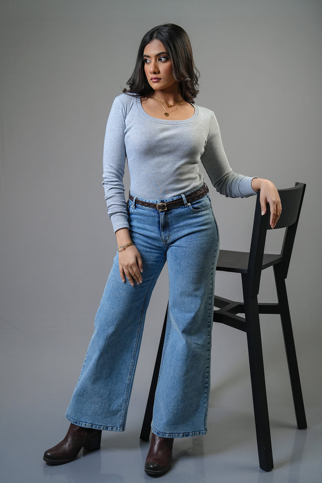 Long Sleeve Rib Tee