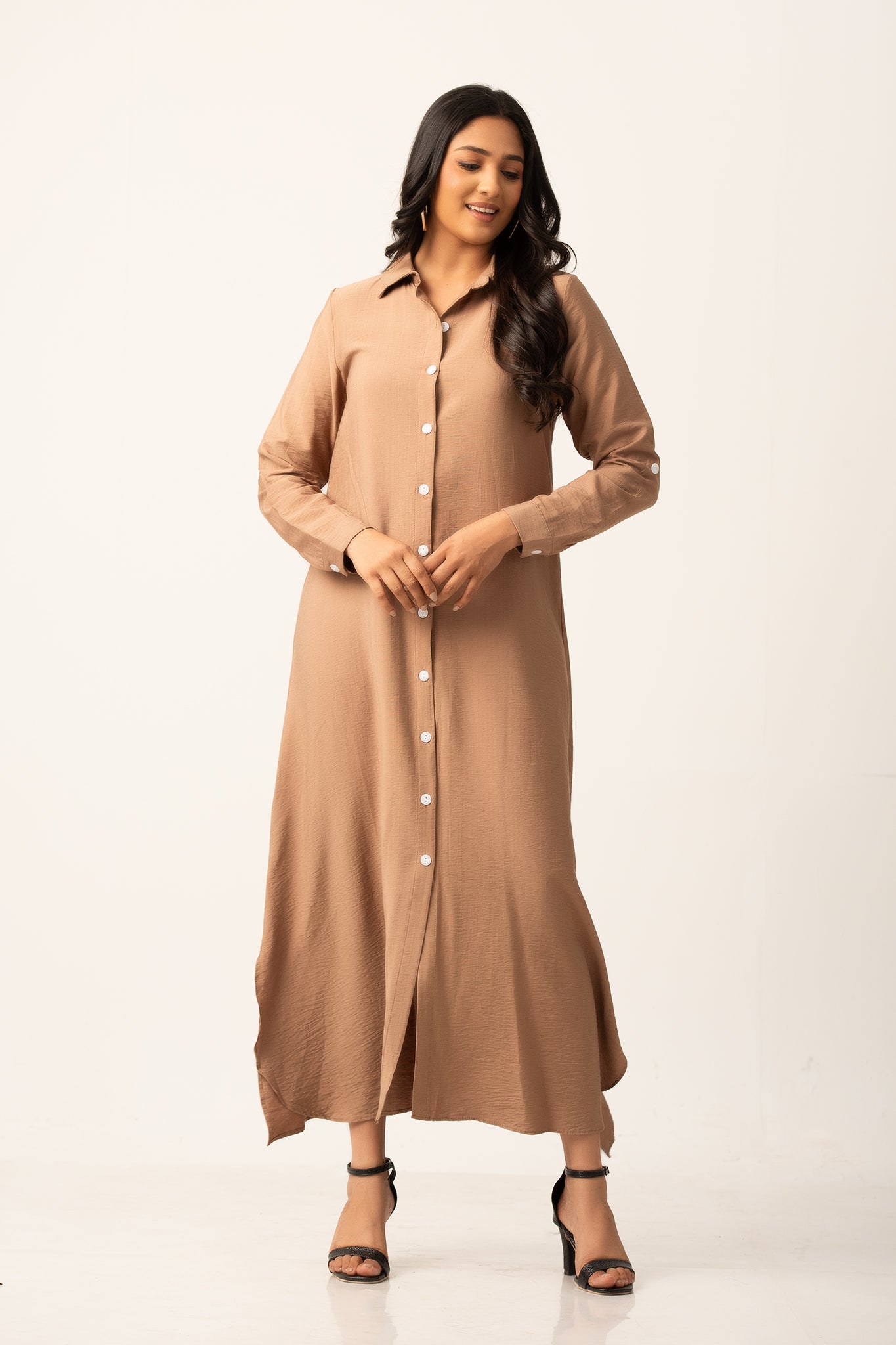 D133 | Shirt Maxi Dress