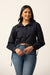 ADJUSTABLE STRING PULL UP SHIRT TOP