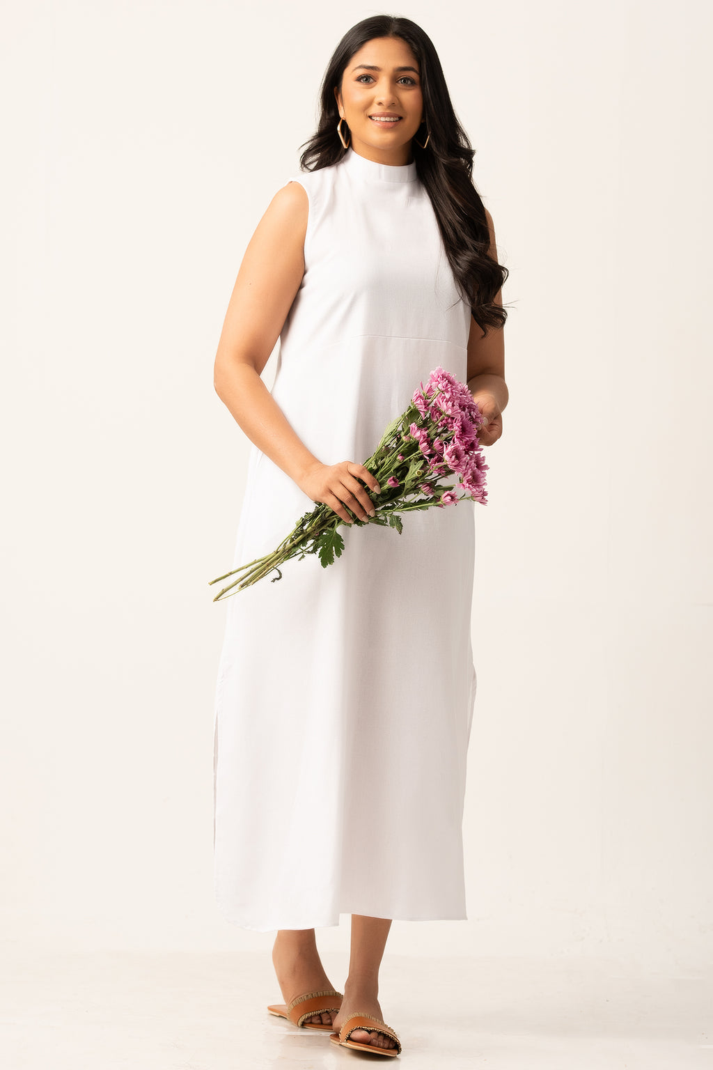 D138 | Blouson Midi Dress