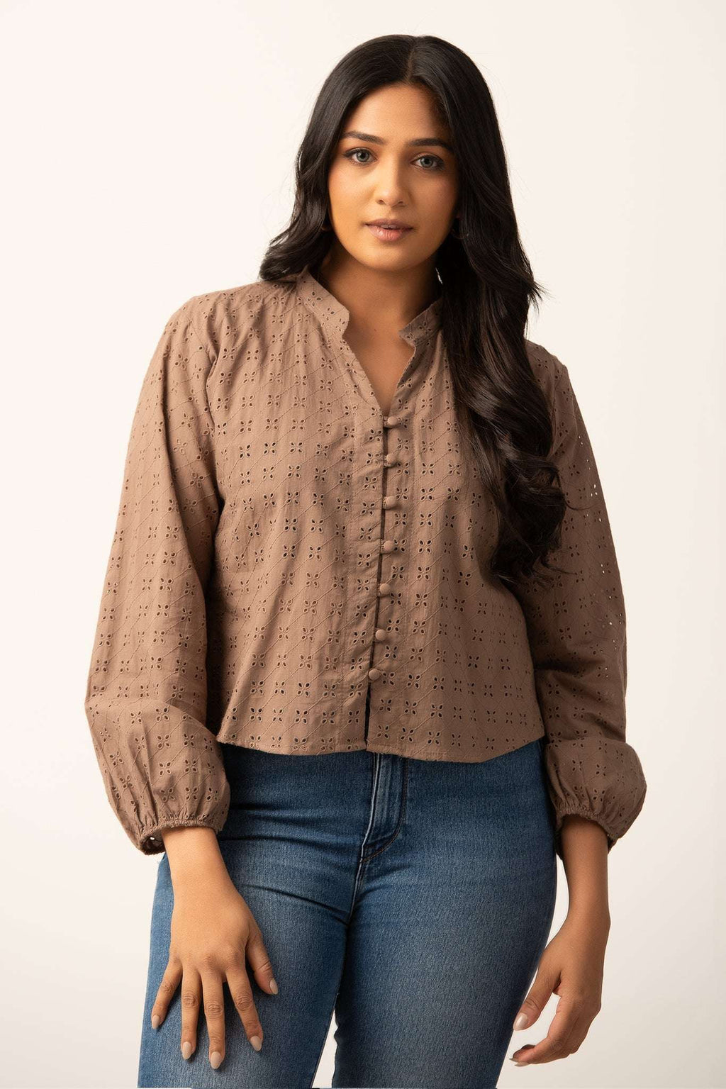 T161 l Jade Cutlon Top