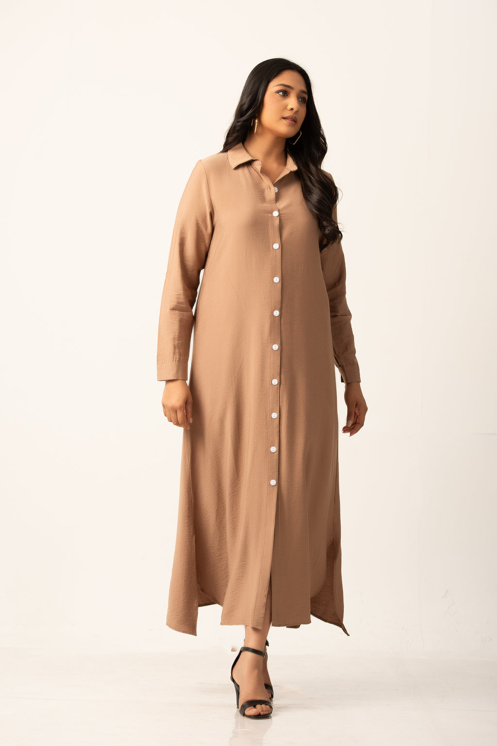 D133 | Shirt Maxi Dress